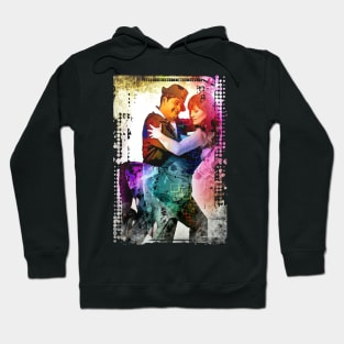 Romantic Couple Tango Dance Digital Painting Hoodie